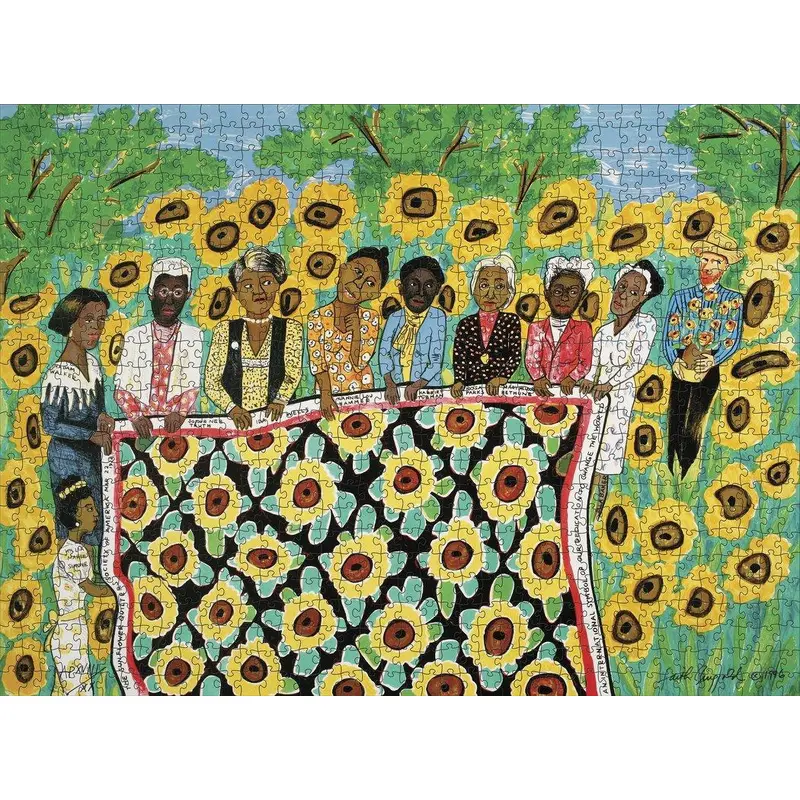 Faith Ringgold: Sunflower Quilting Bee at Arles