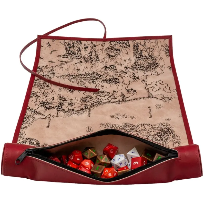 UP DICE SCROLL DND SWORD COAST MAP