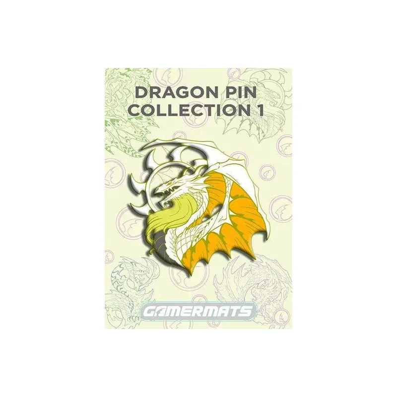 White Dragon Pin (C5)