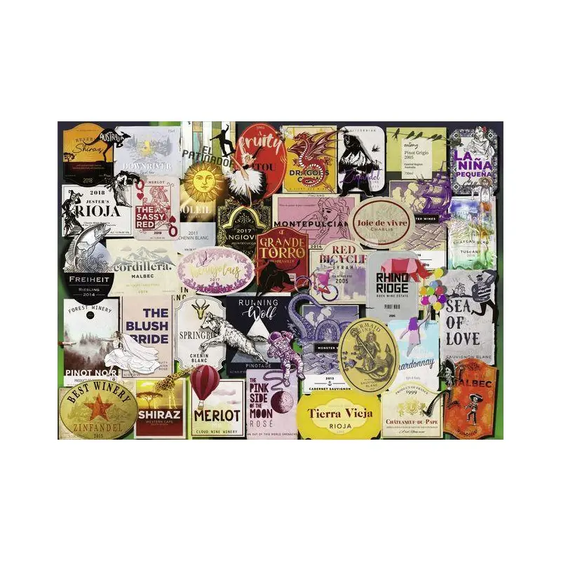 Wine Labels (Ravensburger 1000pc)