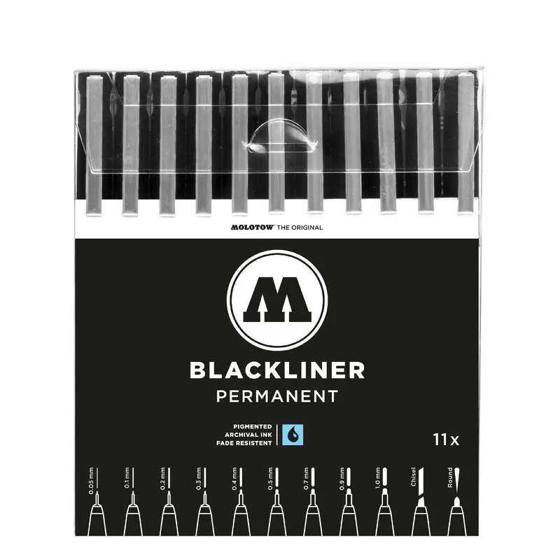 Molotow Blackliner Complete Set