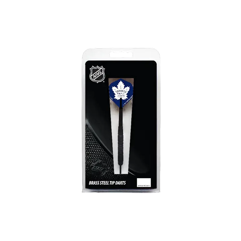 NHL Toronto Maple Leafs Black Brass Darts