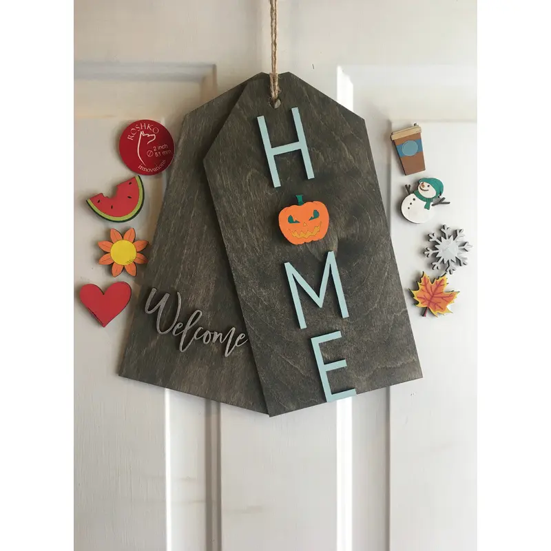 Welcome Home Door Tag