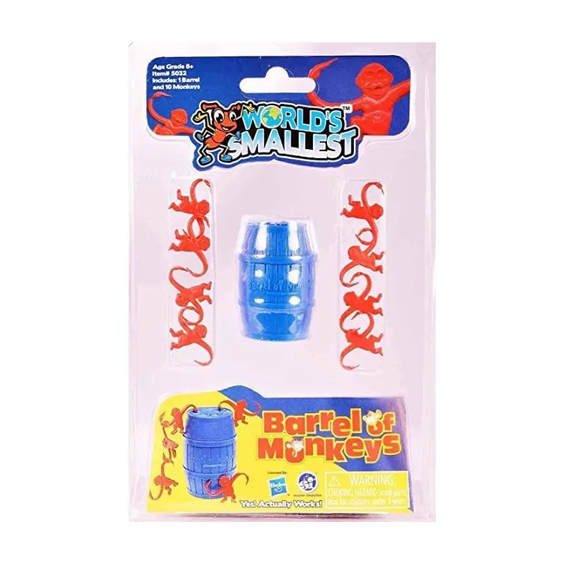 World's Coolest Barrel of Monkeys