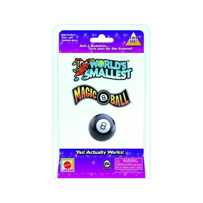 World's Smallest Magic 8 Ball