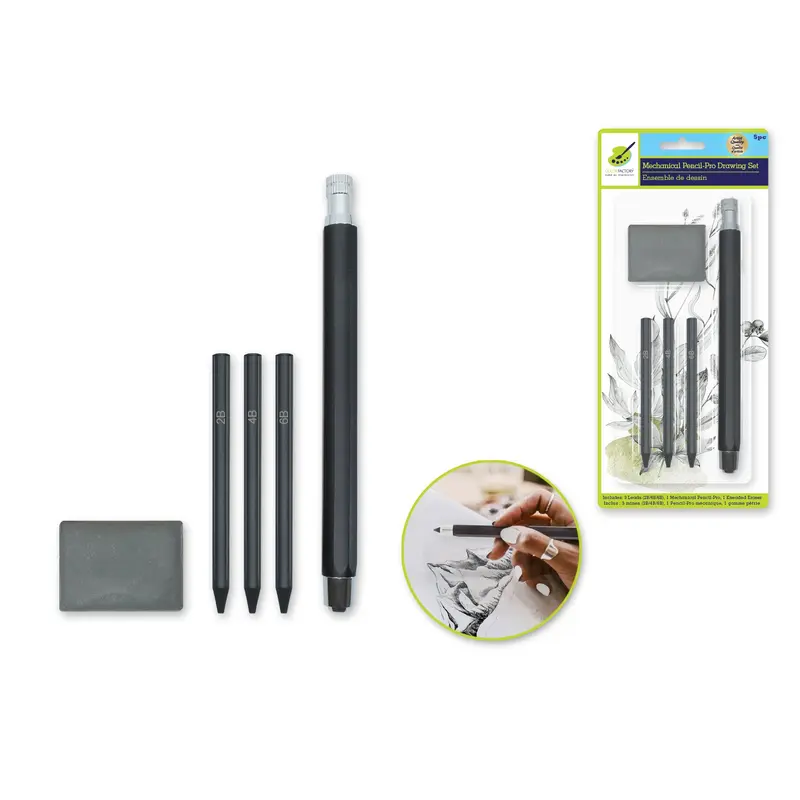 Color Factory Tool: Mechanical Pencil-Pro Drawing Set 5pc