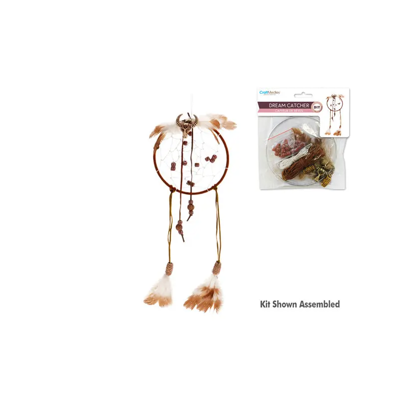 Dream Catcher Kit - 5" Circle- NATURAL