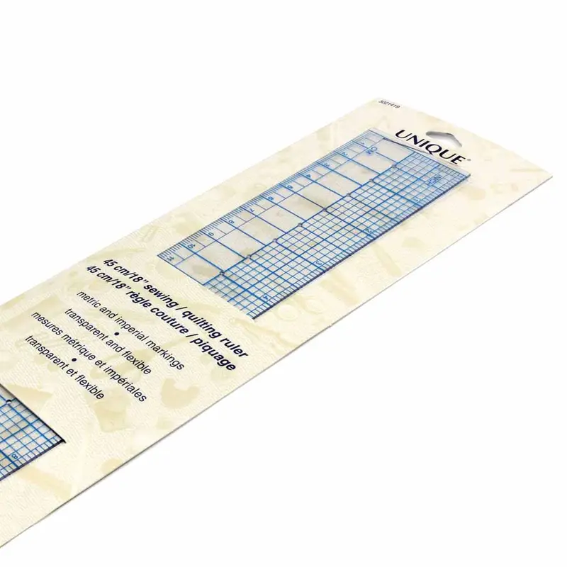 UNIQUE Dress / Quilt Ruler - 18 (45.7cm)
