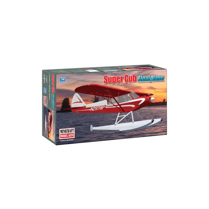 Minicraft 11663 1:48 Piper Super Cub Plane