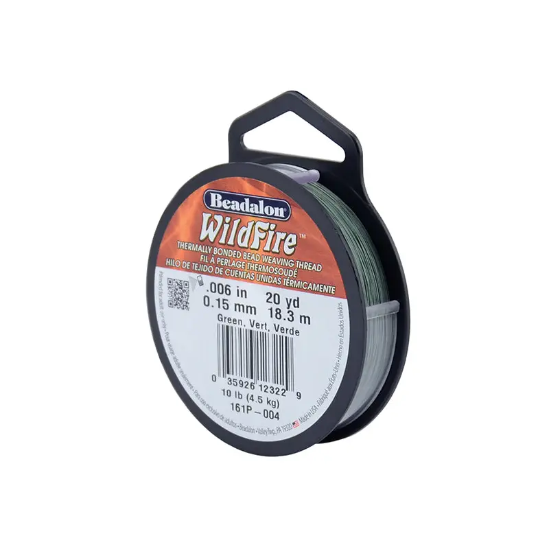 Beadalon Beadalon Wildfire .006in/ 0.15mm Green Spool