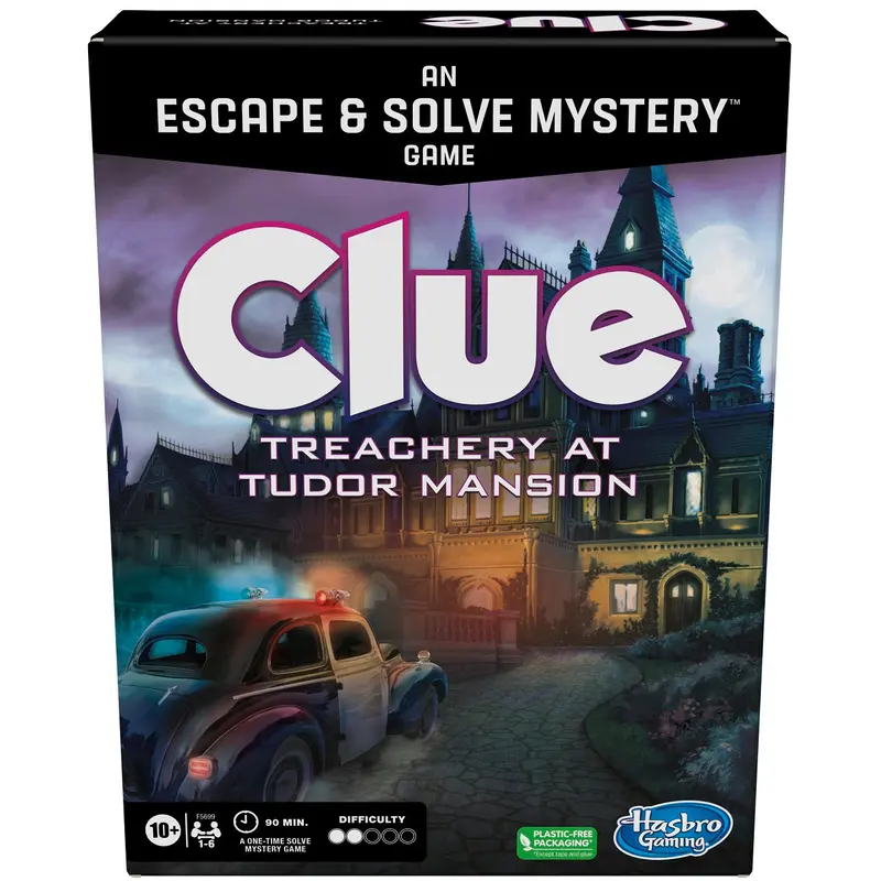 CLUE TREACHERY AT TUDOR MANSION