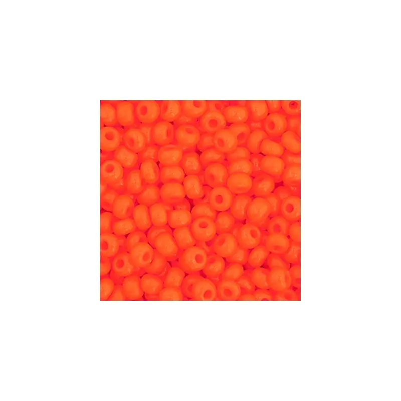 Czech Seed Bead 11/0 Opaque Orange