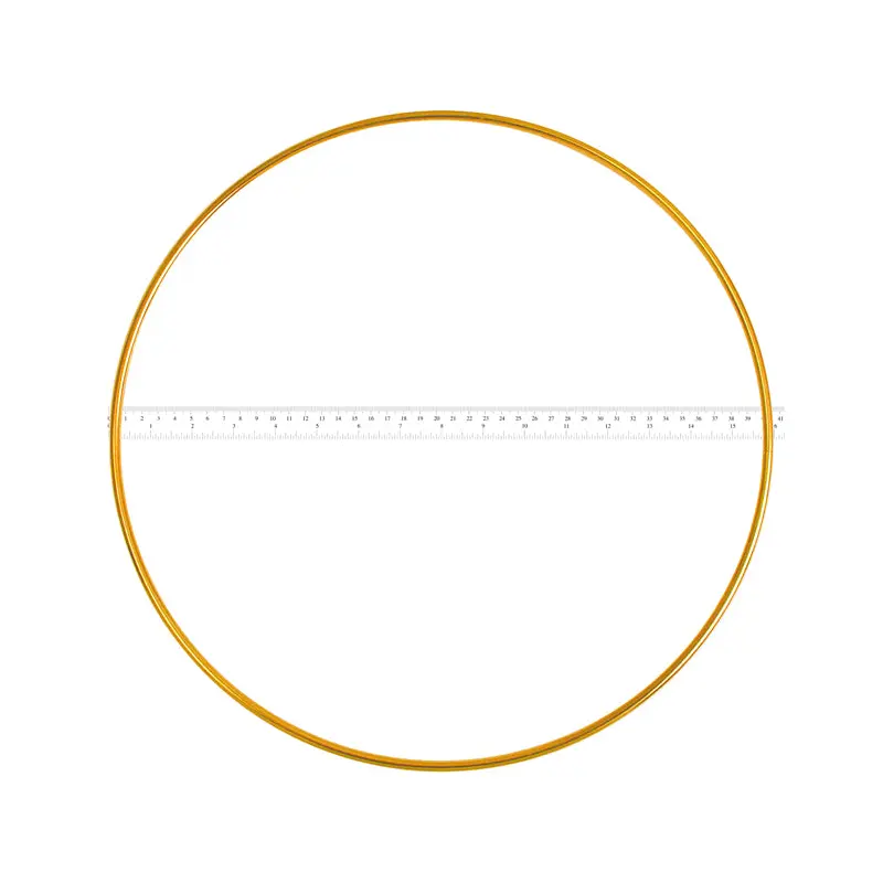 Metal Rings 16in (40.7cm) Brass