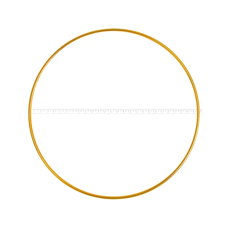 Metal Rings 27in (68.5cm) Brass 6mm Thick