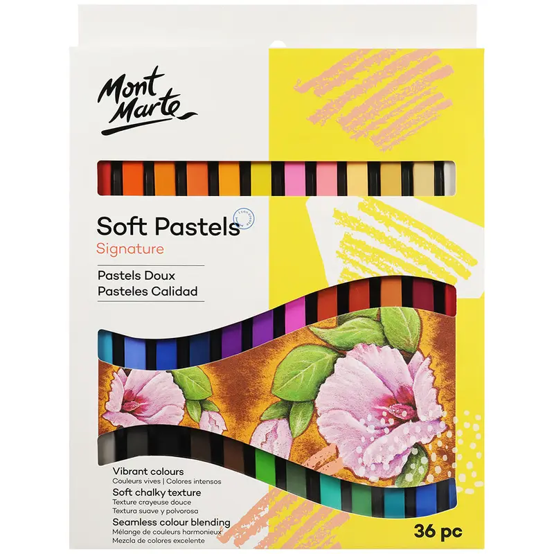 MONT MARTE Soft Pastels - 36pcs