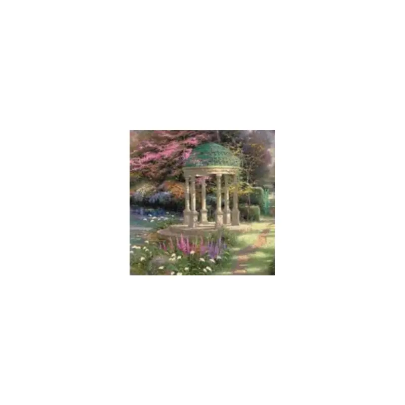 Craft Buddy Paint by Numbers Thomas Kinkade Garden of Prayer Canvas Kit