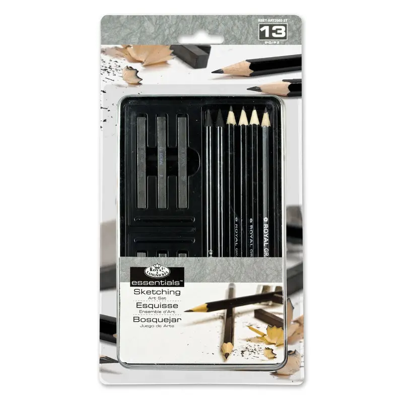 RSET-ART2502 - Graphite Sketching Art Set - 13 pc