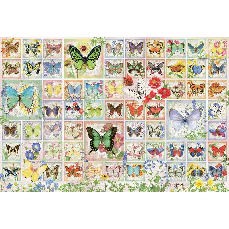 Cobble Hill 2000pc Puzzle - Butterflies and Blossoms