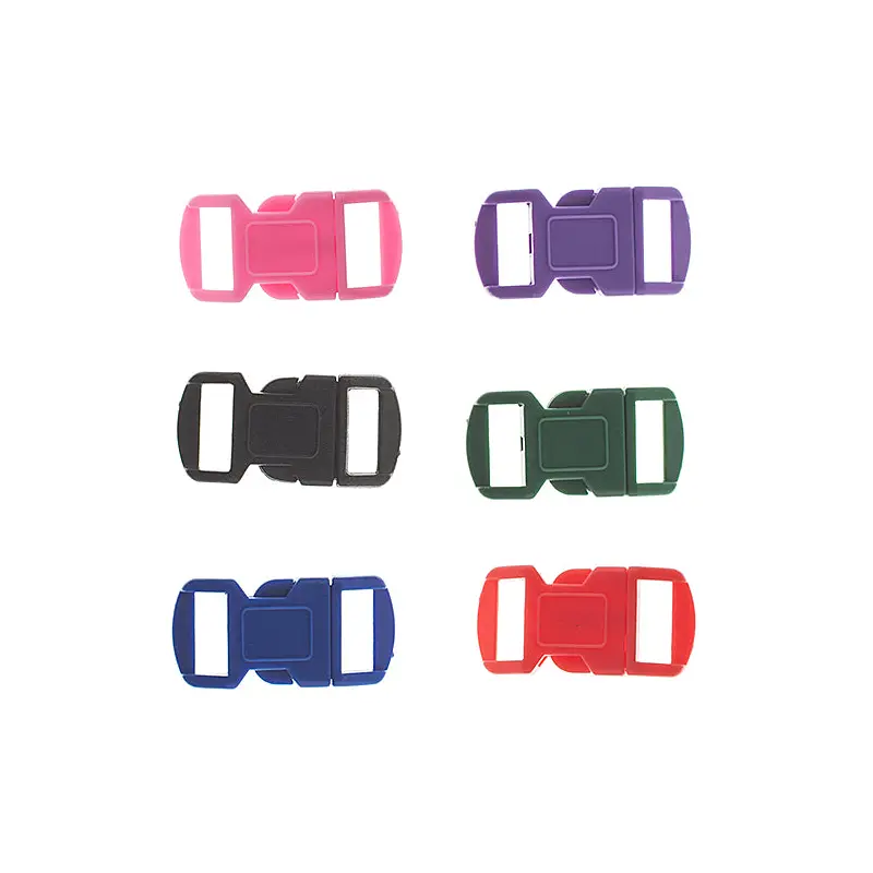 Craft Paracord Buckle (6pcs) 12mm Assorted