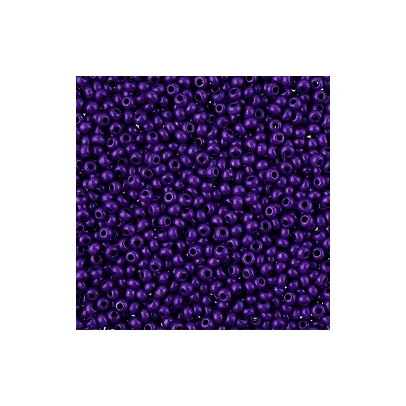 Czech Seedbead apx22g Vial 8/0 Terra Intensive Purple