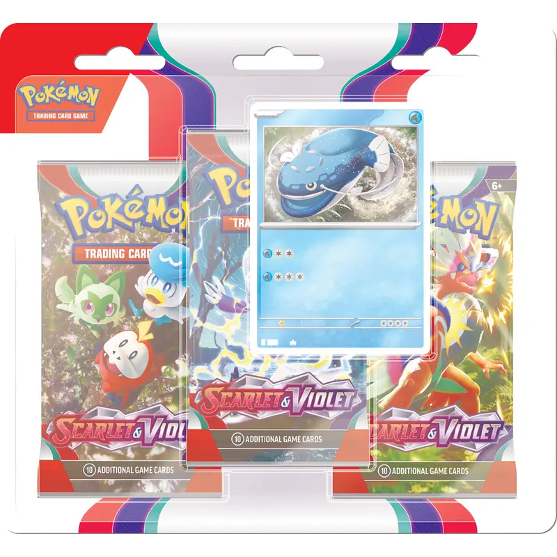 POKEMON SV1 SCARLET AND VIOLET 3PK BLISTER