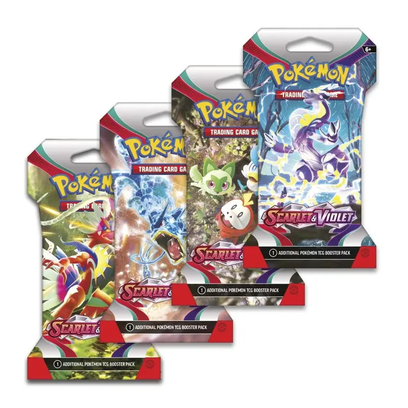 SLEEVED POKEMON SV1 SCARLET AND VIOLET PACK