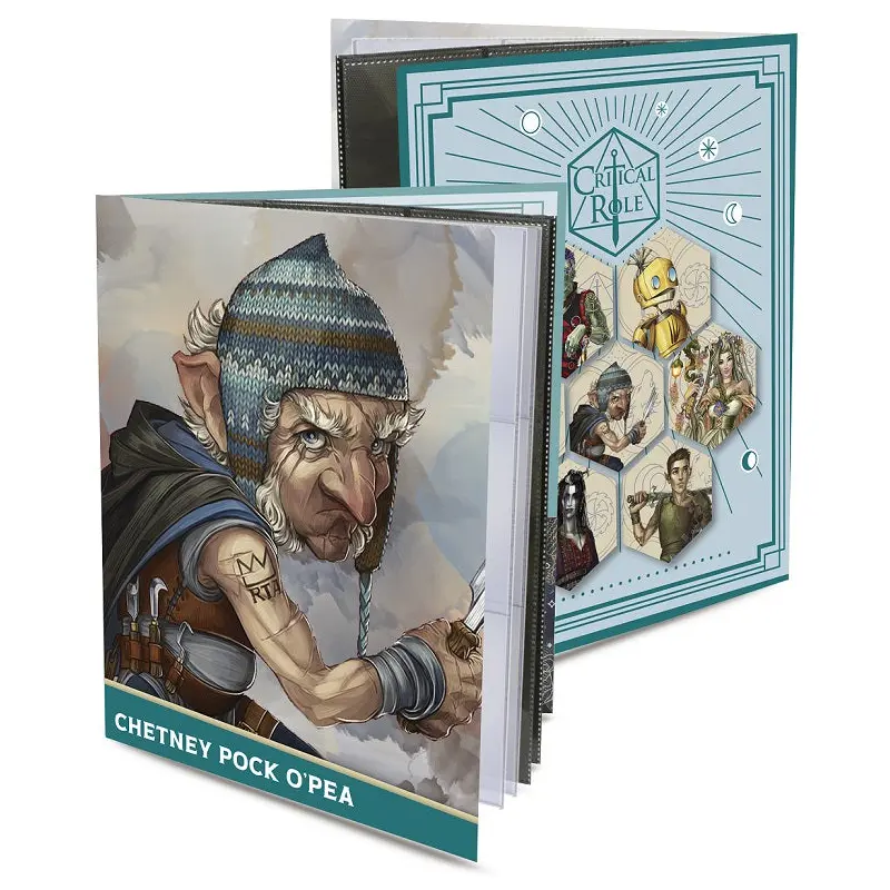 UP BINDER CRITICAL ROLE FOLIO CHETNEY POCK O'PEA