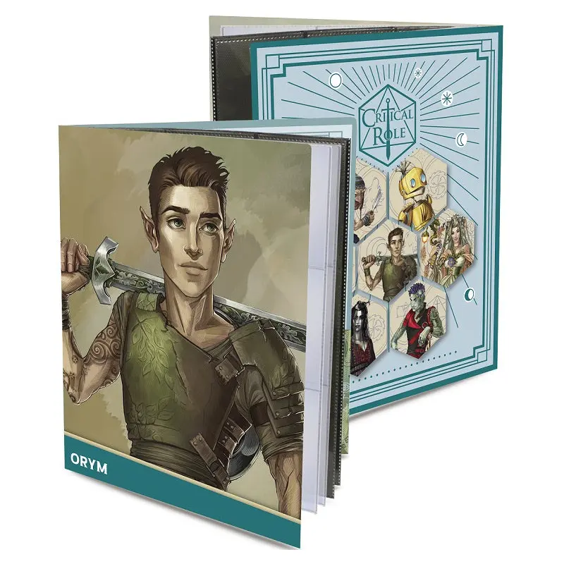 UP BINDER CRITICAL ROLE FOLIO ORYM W/ STICKERS