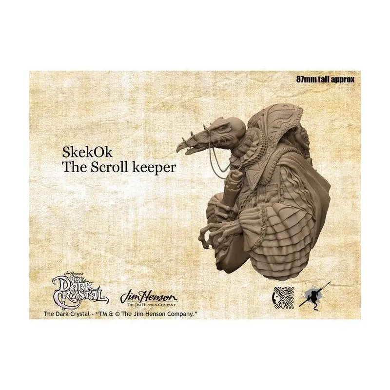 "Fifty Off" Jim Henson's Collectible Models - SkekOk the Scroll Keeper