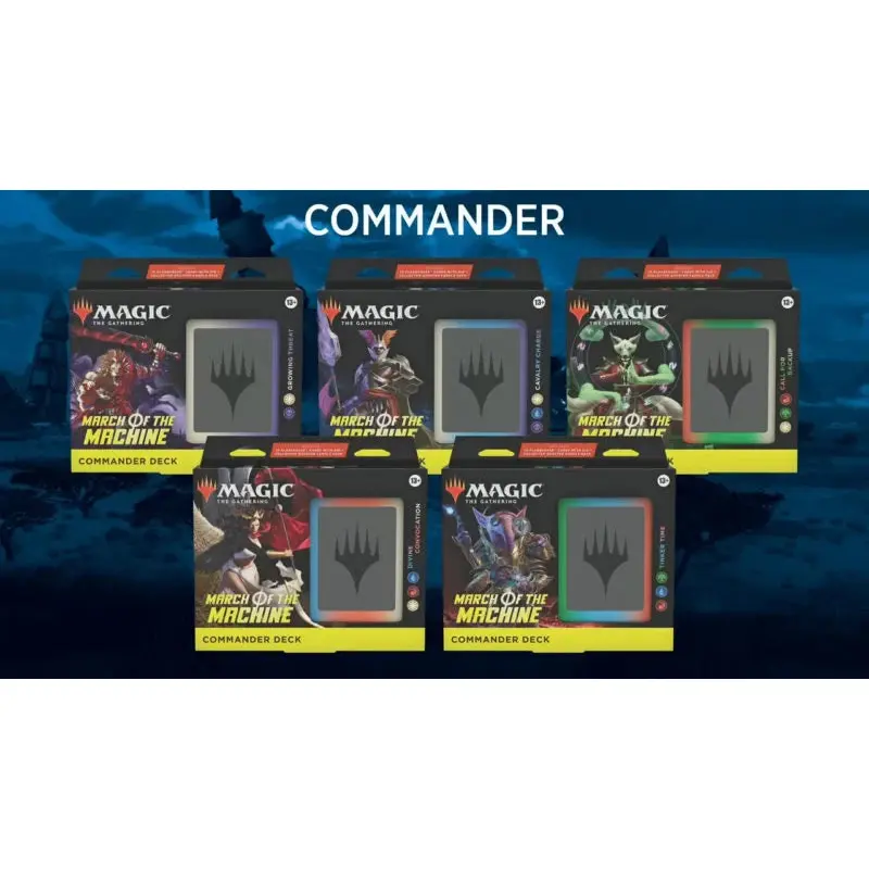 MTG MARCH OF THE MACHINE Commander Decks