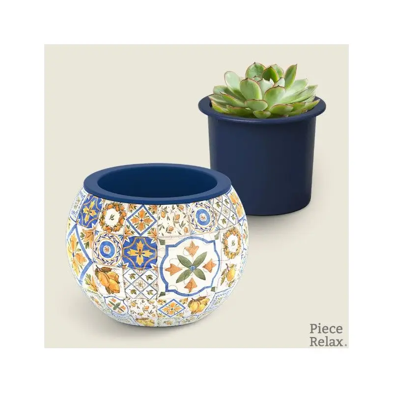 Retro Tiles - Puzzle Pot