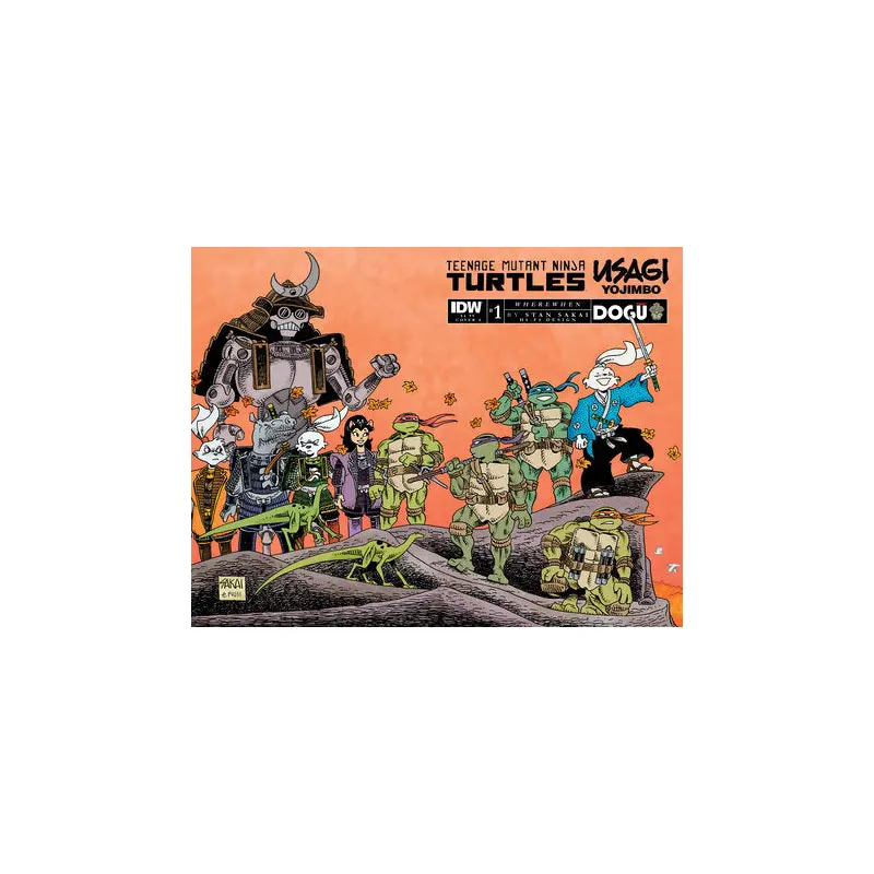 Teenage Mutant Ninja Turtles/Usagi Yojimbo: WhereWhen