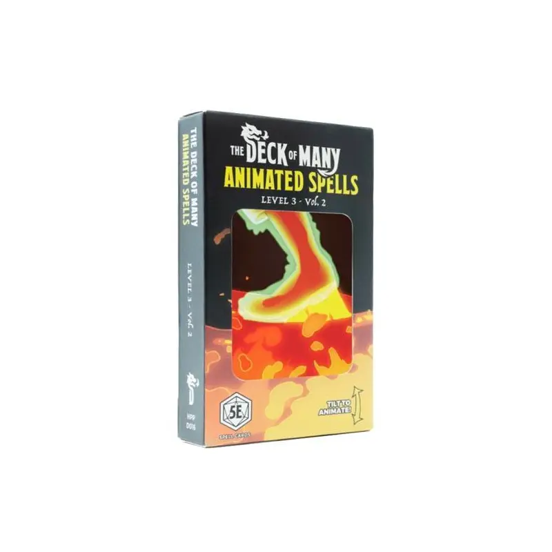 The Deck of Many: Animated Spell Cards Level 3 Volume 2