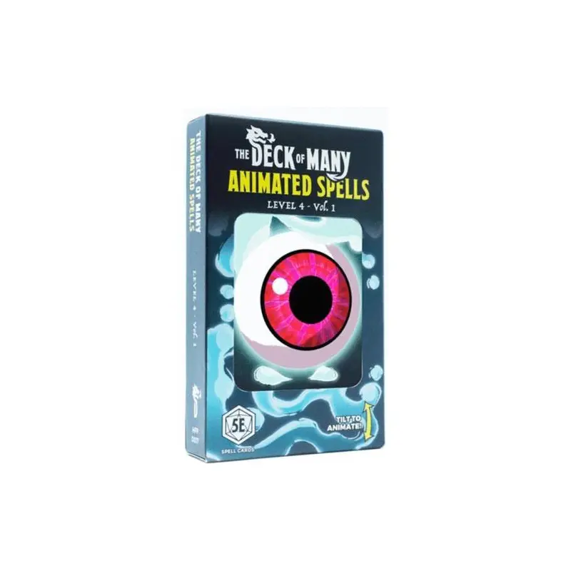 The Deck of Many: Animated Spell Cards Level 4 Volume 1