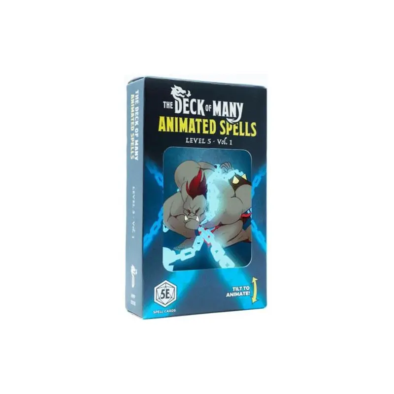 The Deck of Many: Animated Spell Cards Level 5 Volume 1