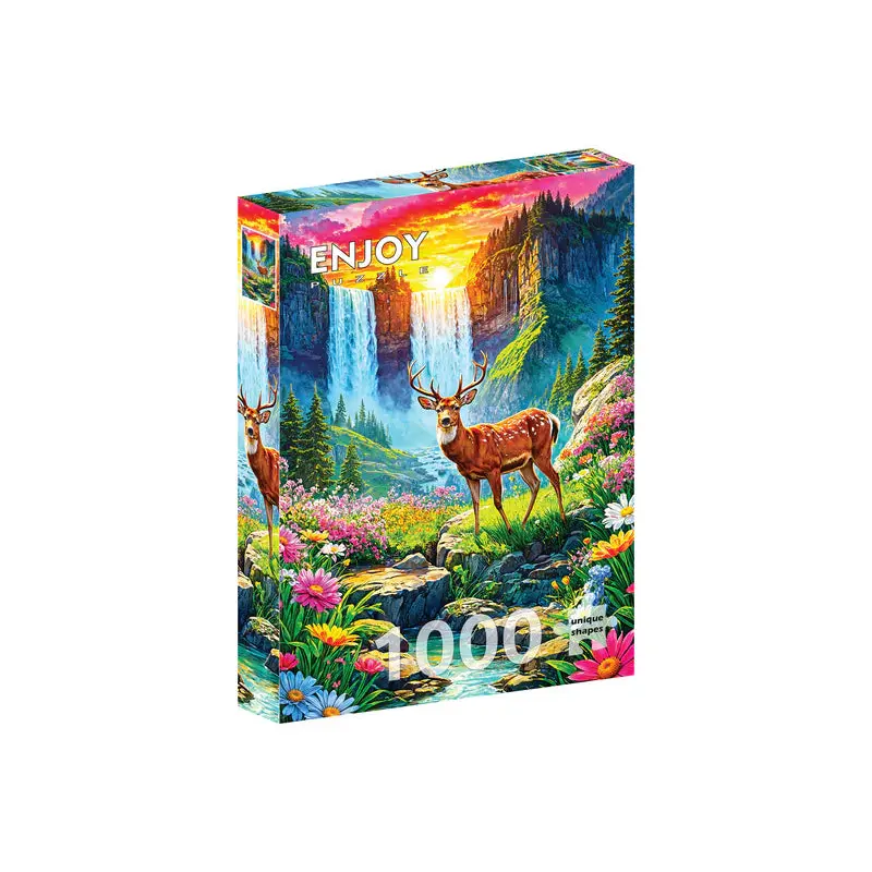 Deer Paradise | 1000 Piece | AI Assistance