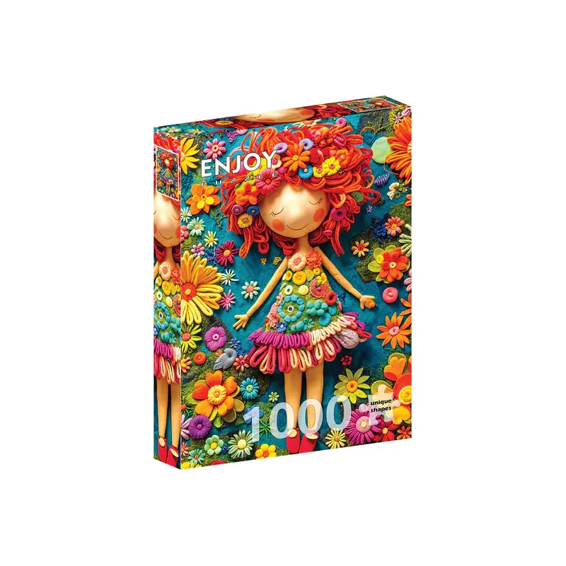 Yarned Joy | 1000 Piece | AI Assistance