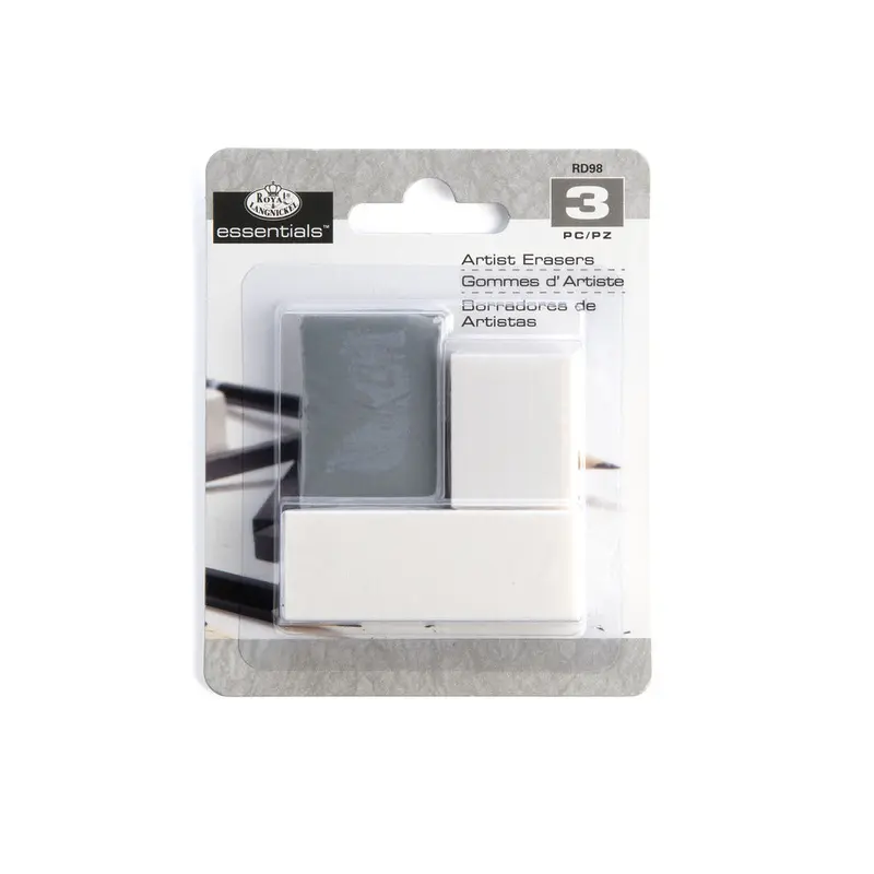 Erasers, Assorted (3pc)