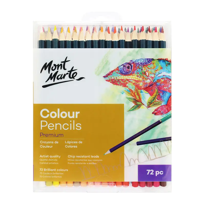 MONT MARTE Premium Colour Pencils - 72pcs