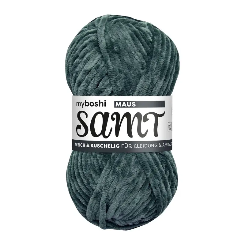 MYBOSHI YARNS Samt Mouse - 100m Bulky 5-Weight