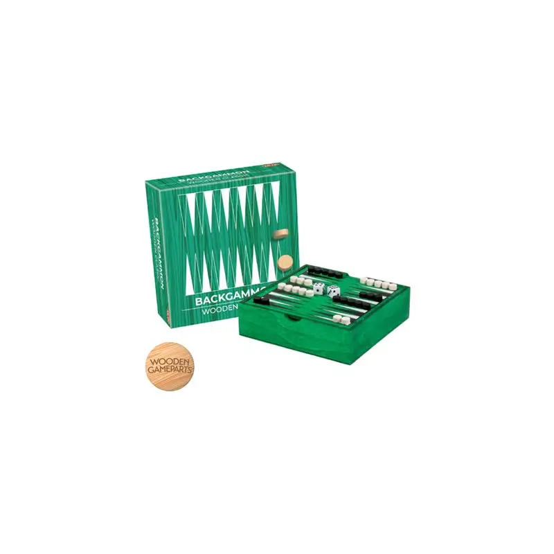 Tactic Wooden Classic - Backgammon