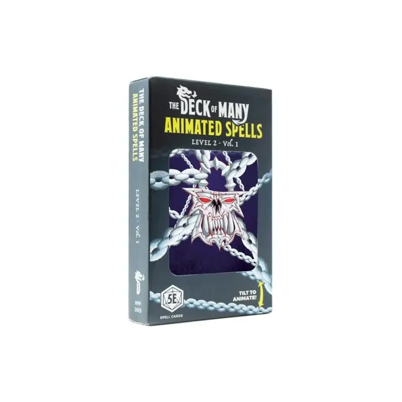 The Deck of Many: Animated Spell Cards Level 2 Volume 1