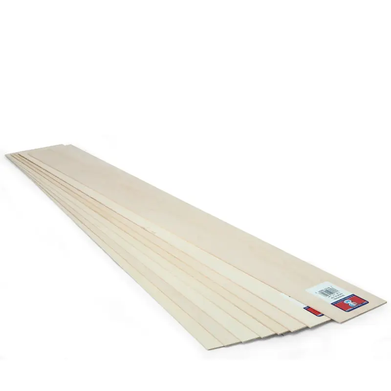 1/16 x 3 x 24 Basswood Sheet - SKU 4302