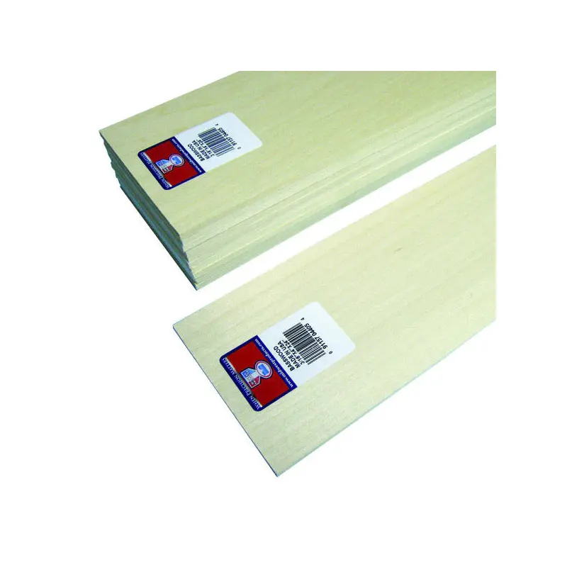 3/16 x 4 x 24 Basswood Sheets-SKU 4405