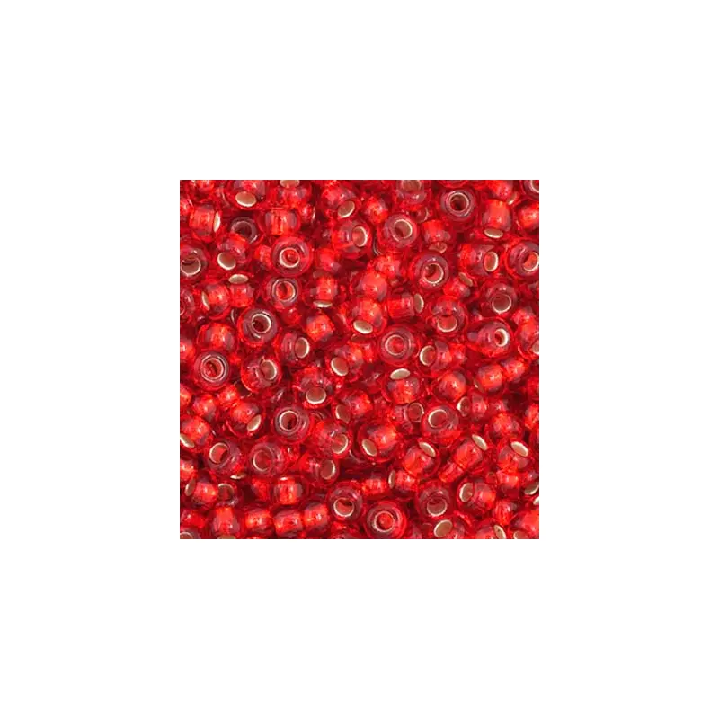 Czech Seed Bead 11/0 Vial S/L Light Red apx23g