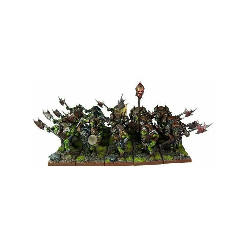 Kings Of War Orc Ax Regiment