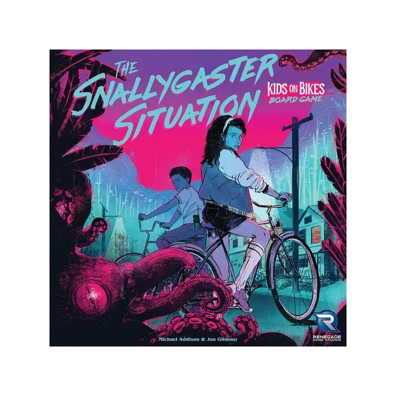 The Snallygaster Situation - Kids on Bikes Board Game