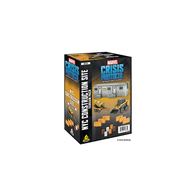 Marvel - Crisis Protocol: NYC CONSTRUCTION SITE TERRAIN PACK