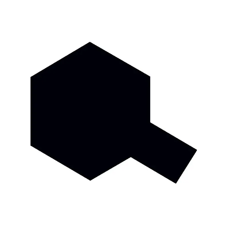 TESTORS Enamel Sprays 1249T Flat Black