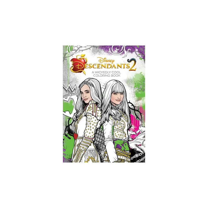 Descendants 2: A Wickedly Cool Coloring Book